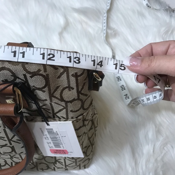 Calvin Klein NWT Logo Monogram Purse Multi-Strap - Picture 6 of 8